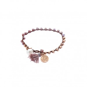 Bracciale uncinetto con Fiorino